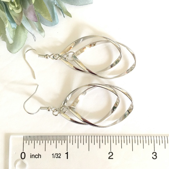 NWT Fashion Spiral Drop Dangle Earrings - Picture 4 of 4